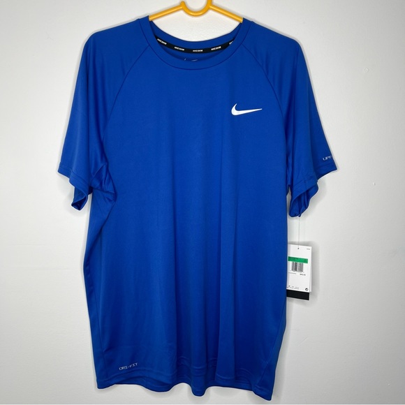 Nike Men's Hydroguard Dri-FIT Rash Guard - Picture 1 of 4